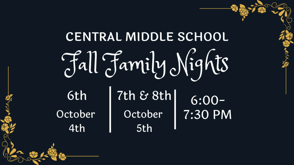 CMS Fall Family Nights