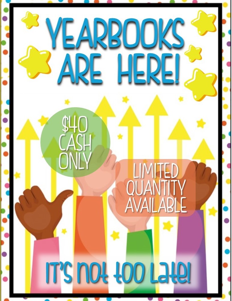 YEARBOOKS ARE HERE