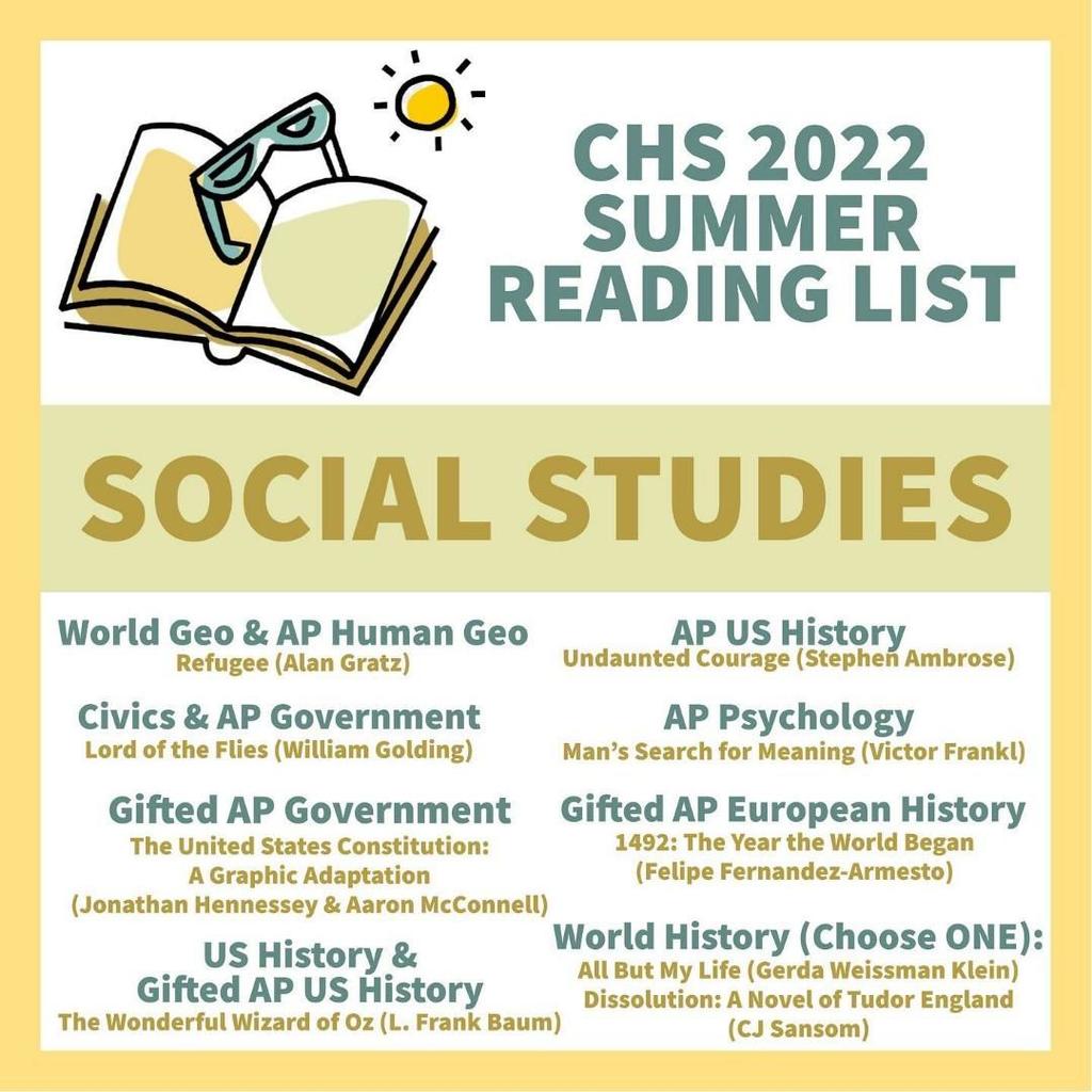 social studies reading list
