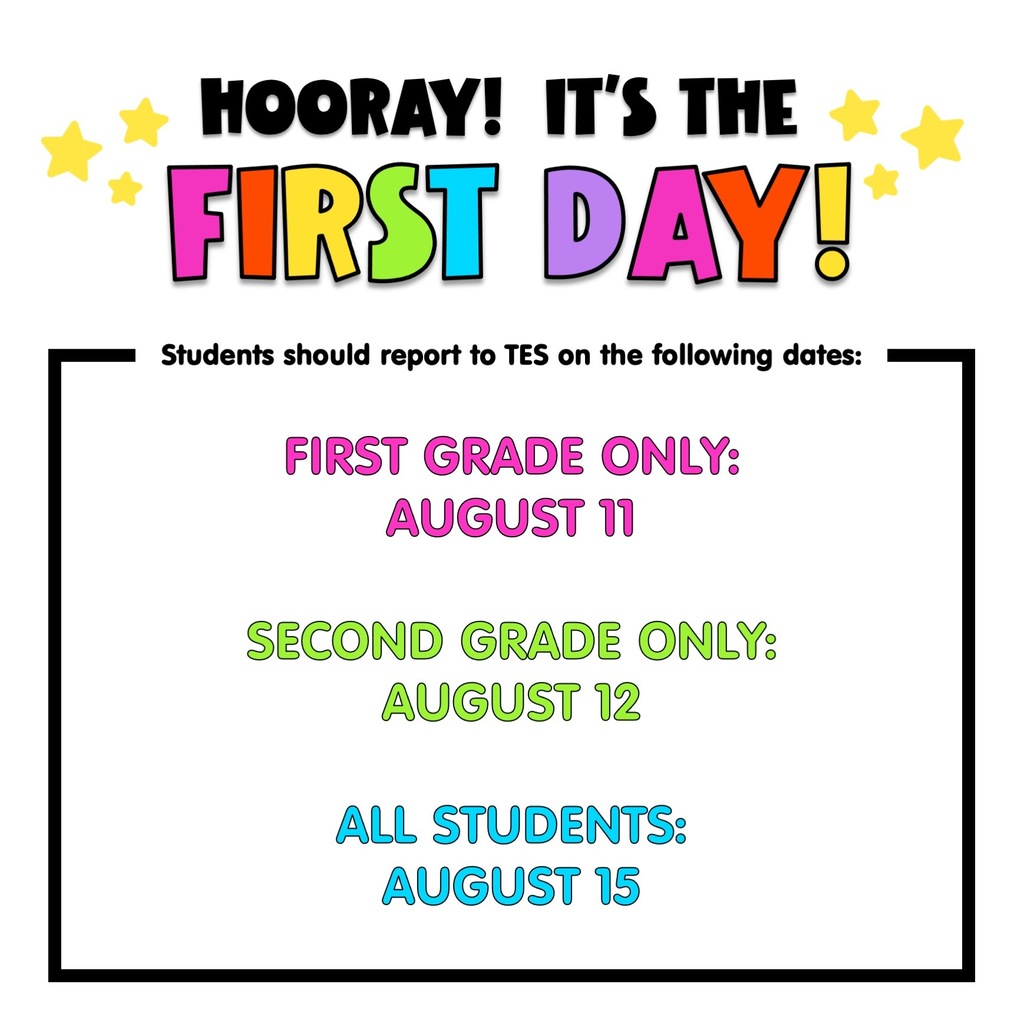 TES First Days: Schedule