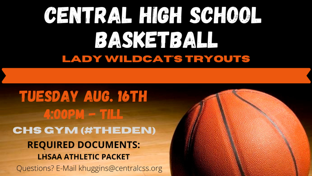 Lady Wildcat BBall Tryouts