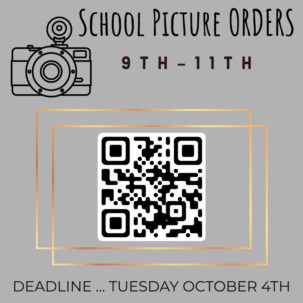 School Picture Order due