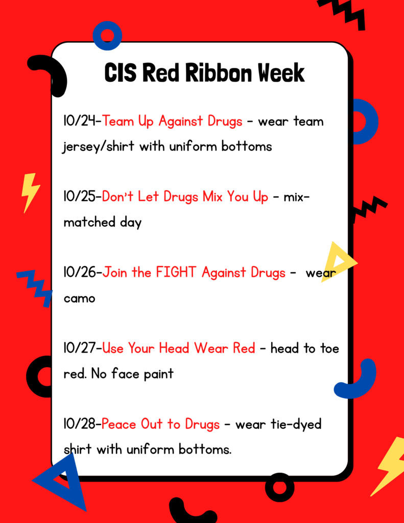 CIS Red Ribbon Week