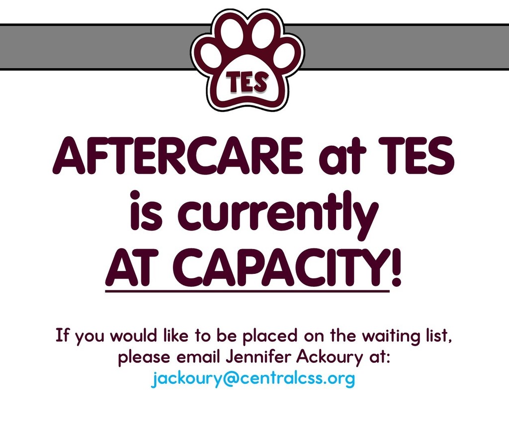 Aftercare is currently AT CAPACITY!