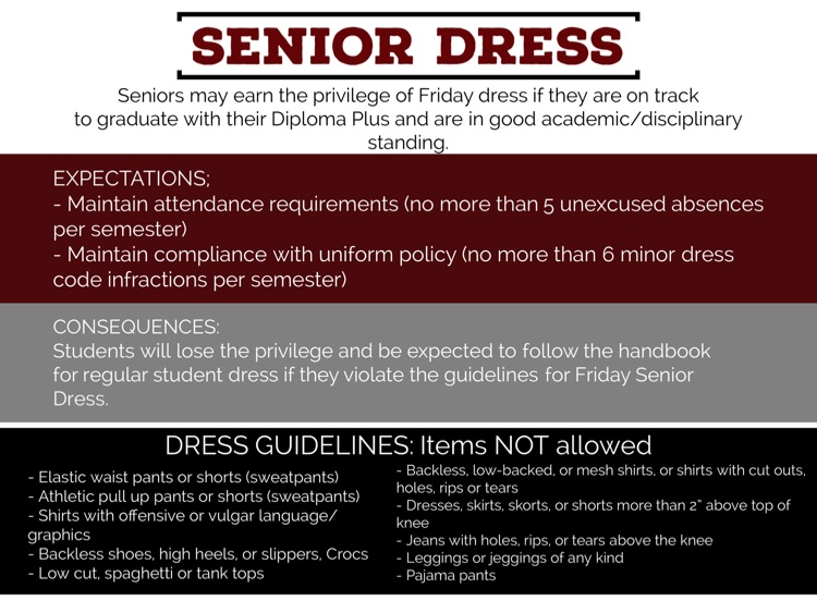Senior Dress